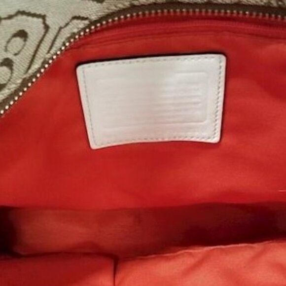 Coach Lozenge Tote Shoulder Bag - Picture 5 of 6